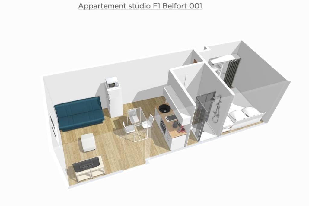 Appartements Cosy Belfort Exterior photo